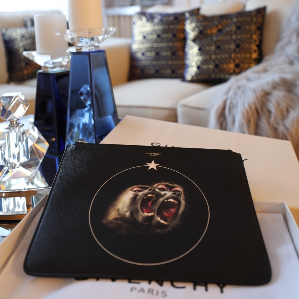 Givenchy Monkey Brothers Pouch